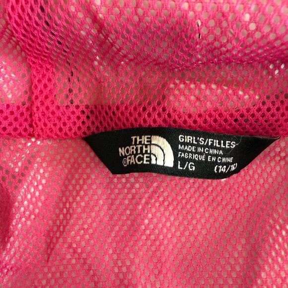 The North Face Girl’s Raincoat Large (14/16) Gray NWOT - Picture 3 of 5